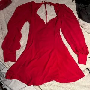 Lucy in the sky- Red dress